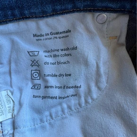 Auburn University womens bootcut jeans size 8L - Picture 5 of 7